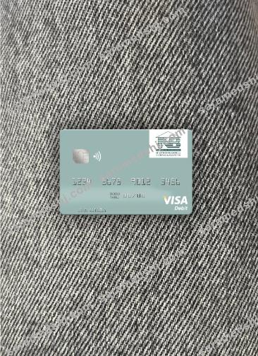 Saint Kitts and Nevis SKNA Bank visa debit card photolook front